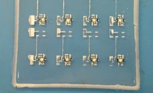assembled microchip closeup