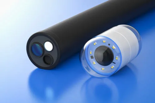 endoscope and capsule chip assembly