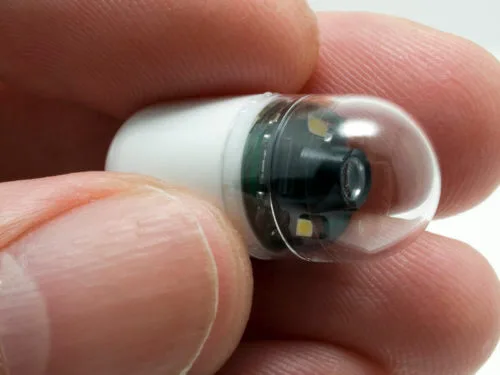 endoscopic pill camera electronics assembly