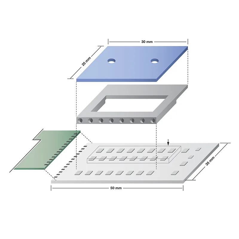 exploded view of heterogeneous integration